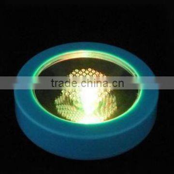 Hot selling Party Bar Club Bottle Glass Cup LED Light Color Changing Mat Coaster