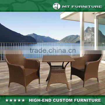 Garden Table Set Modern Plastic Outdoor Furniture