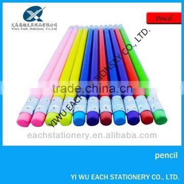 7 inch HB double eraser wooden pencil