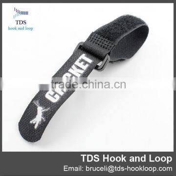 customized reusable multi function hook and loop buckle strap