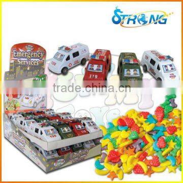 Emergency Car Toy With Candy