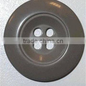 2015 New Arrive Dark Grey Color Polyester 4 Holes Chalk Button -- R1501 photo-2