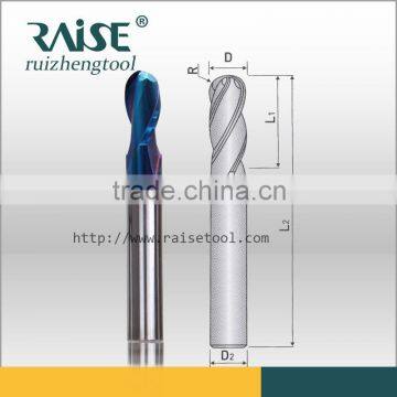 Tungsten 2 Flutes Ball End Mill