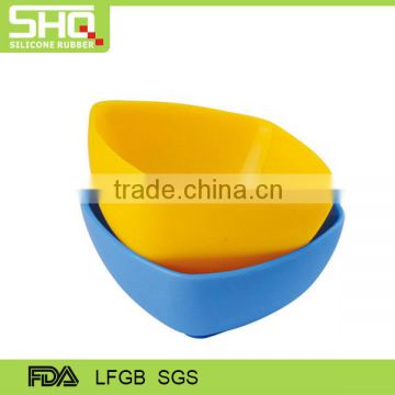 Eco-friendly kids silicone rubber bowl