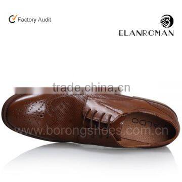 New Design Men Dress Leather Shoe Brogues Design Man Business Office Shoes photo-4