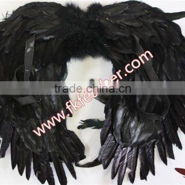 Large Black Angel Wing Rooster Feather Angel Wing For Angel Wings Decorations