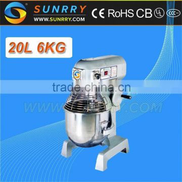 Food mixer Capacity 6kg food mixer for sale 20 L food mixer for CE (SY-FM20 SUNRRY)                        
                                                Quality Choice