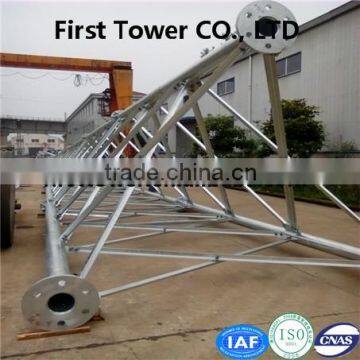Self supporting 3-leg tubular communication Tower