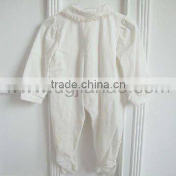 2012 comfortable and breathable silk christening gown