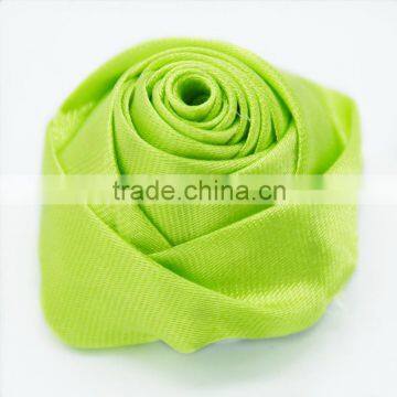 Satin Fabric Rose Flowers-Wholesale - 2 Inch - Satin Flower - Satin Rosette - Rosette -Fabric Flower - Rolled Rosettes - Grab ba photo-3