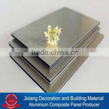 Brushed aluminium composite panel decorative wall panels