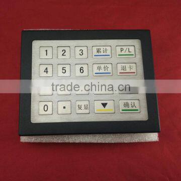 OEM/ODM Metal Keypad With Frame photo-2