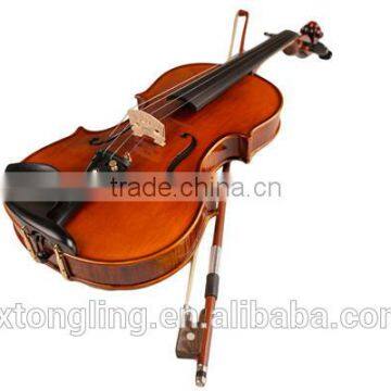 (TL004-2) Pattern Violin With Case , Colorful Violins With Cases,Solid Wood Violin photo-3