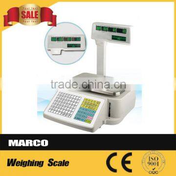 Barcode Types Digital Weight Scale rs 232 Electronic Scale With Label Printer photo-4