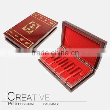 Large luxury wooden gold bar box