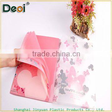 high quality Eco-friendly decorative pu leather file holder in shanghai factory