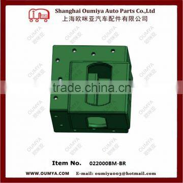 Casting container corner for truck and trailer 022000BM-BR