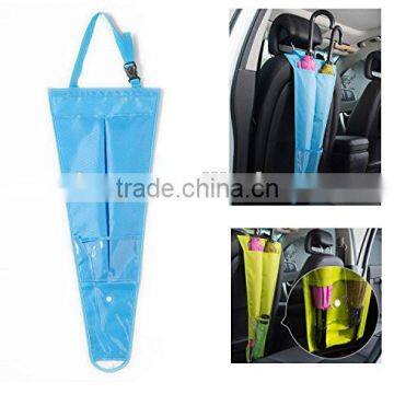 Xiamen Factory Backseat Umbrella Organizer, Waterproof Car Umbrella Holder Bag Back Seat Umbrella Organizer