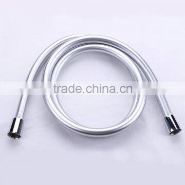 Silver PVC Shower Hose with Brass Nut 150CM, X18017S