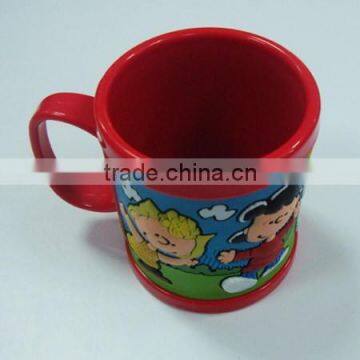 promotional high quality 3D soft pvc custom mugs