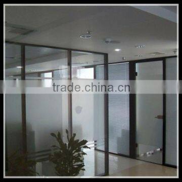 Aluminum profile office partition