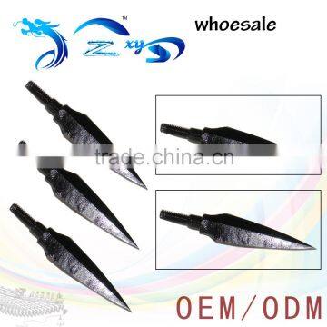 archery arrow tips Hunting arrowheads Willow Thread Arrowheads for Hunting Arrows broadhesds black