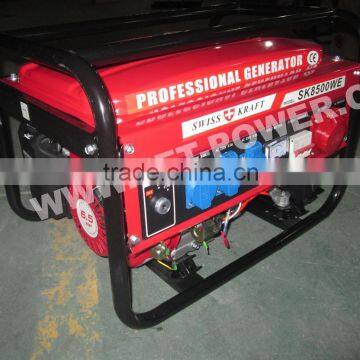 factory wholesale JET7500 air cooled 6kw 7kva generator