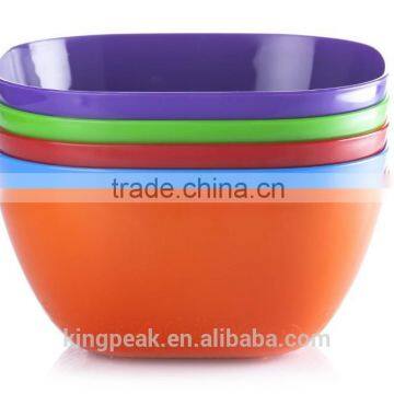 2015 New Products Plastic Salad Bow/Plastic Mixing Salad Bowl/Serving Bowl /Great for camping & parties