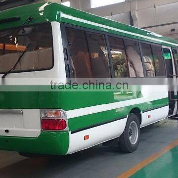 7.5m 26 Seats Coaster Type Mini Bus With Cummings Engine HM6700 photo-4