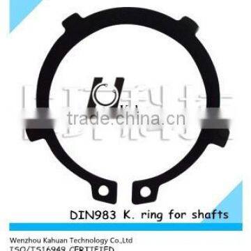 DIN983 K. ring serrated circlips for shaft