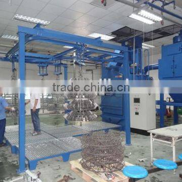 1high quality hook chains type catenary abrasive blast equipment