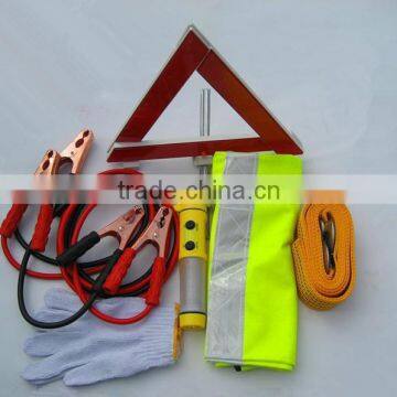 6 IN 1 Auto Safety Kit Car Emergency Kit with booster cable