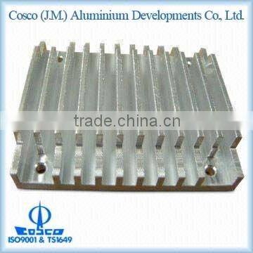 Aluminium Extruded Radiator (Anodized) for Medical Security Equipment