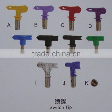 airless SPRAY GUN spray tip Airless Spray Gun Tip, Tip Size 0.019 Inch