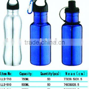 customized promotional sports bottle stainless steel with logo imprinted engraved