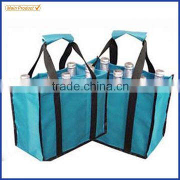 6 bottles non woven wine bag