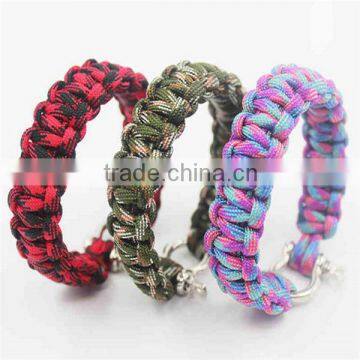 climbing outdoor paracord bracelet military paracord bracelet