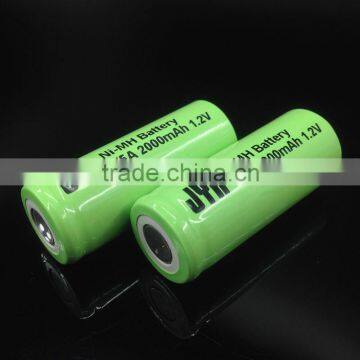 Environmental Friendly nimh aa 600mah 1.2v battery