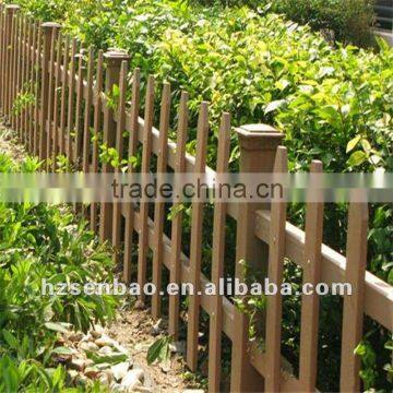 Outdoor Wood Plastic Composite Park Fence