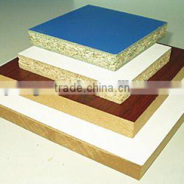 Melamine particle board