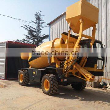 TOBEMAC new style self loading concrete mixer truck dimension