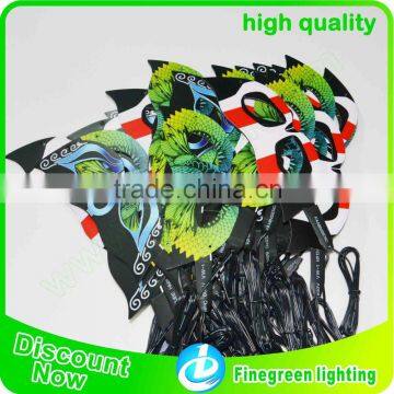 New EL Product Face Party Mask for Simple Design Masquerade el Party Mask photo-2