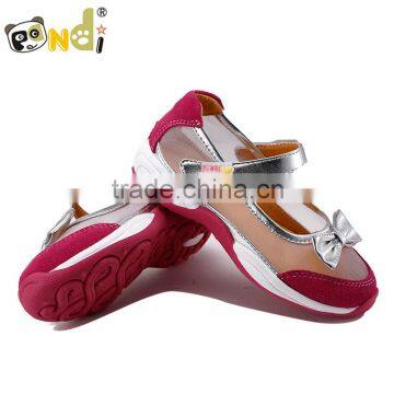 2016 Have Stock New Spring Autumn Childrne Princess Shoes With Bowknot Suede Leather High Quality Flats Shoes photo-5