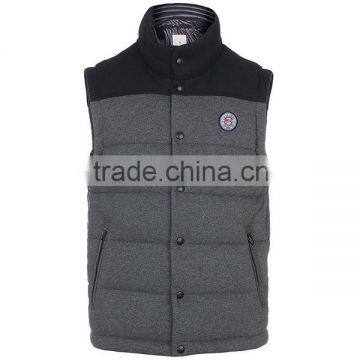 2013 custom men winter sleeveless jacket