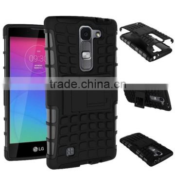 2015 hot selling Plastic and TPU combo defender case for LG Magna