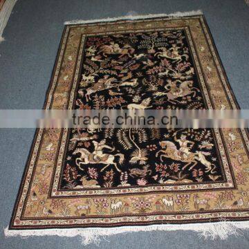 factory direct supplier hand knootd silk carpets from china in guangzhou