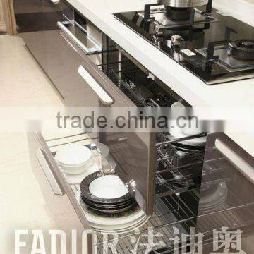 stainless steel kitchen cabinet