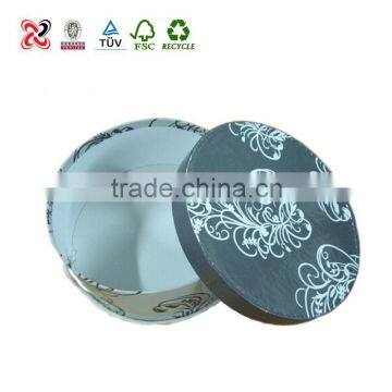 Decorative Cosmetic Box Round Paper