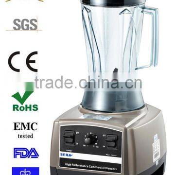 1250w 28000RPM Heavy duty commercial variable speed professional power food processor blender food mixer juicer