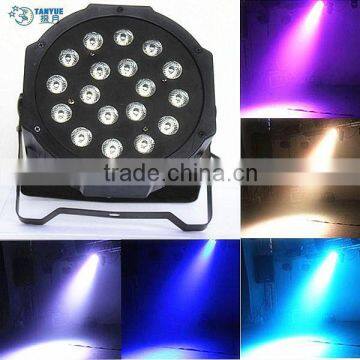 Promotion price Long life span rgbw indoor 18x10w par led stage lighting